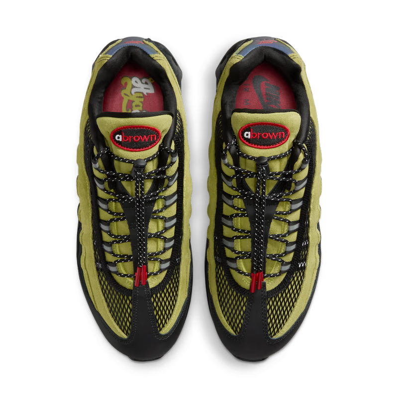 Nike Air Max 95 Big Bubble Aya Brown - vue dessus