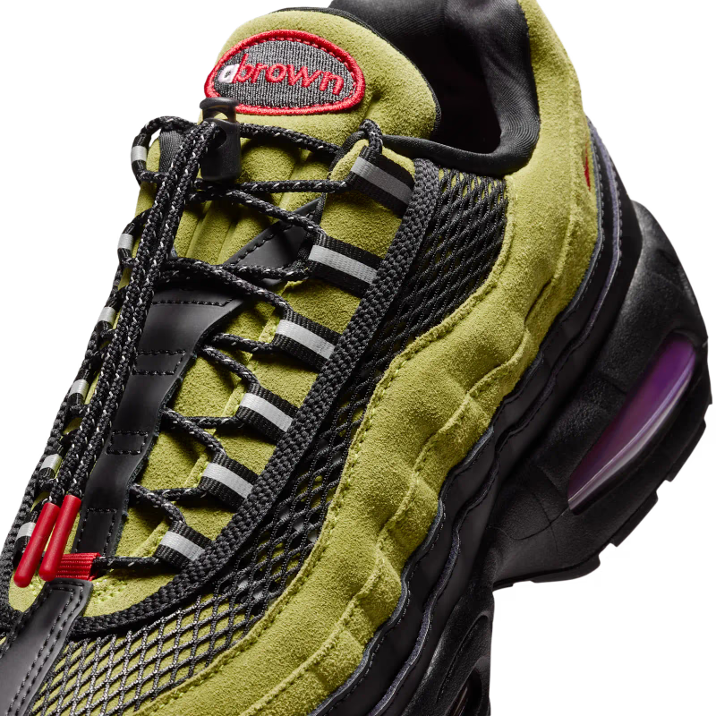 Nike Air Max 95 Big Bubble Aya Brown - vue detail