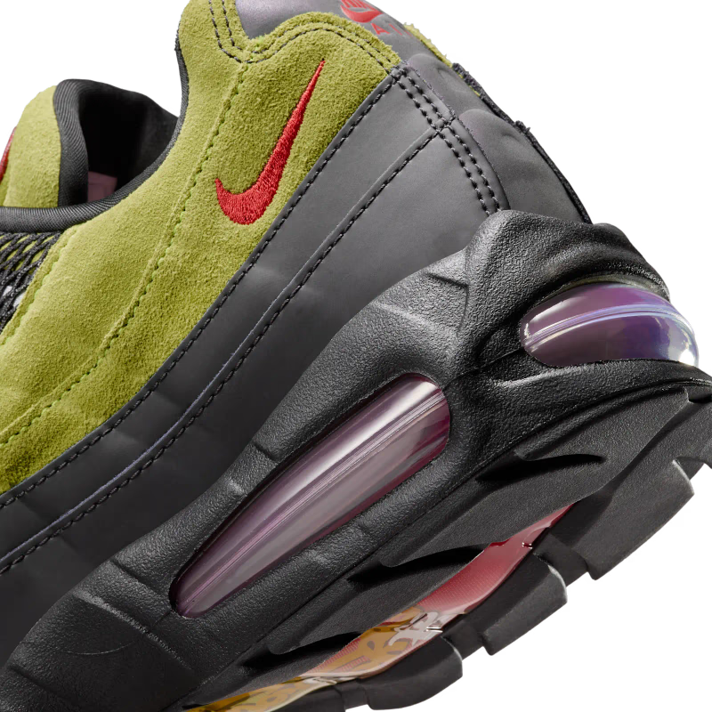 Nike Air Max 95 Big Bubble Aya Brown - vue detail 2