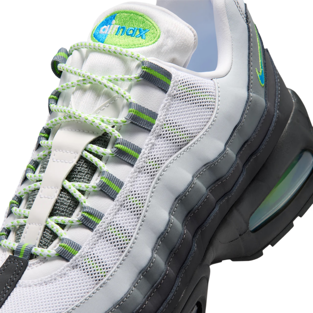 Nike Air Max 95 Big Bubble Green Apple - vue detail