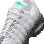 Nike Air Max 95 Big Bubble White Hyper Turquoise Pink Foam - vue detail