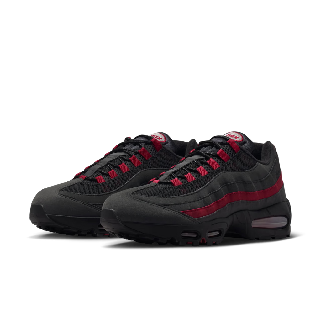Nike Air Max 95 OG Big Bubble Black Crimson Grey - vue paire