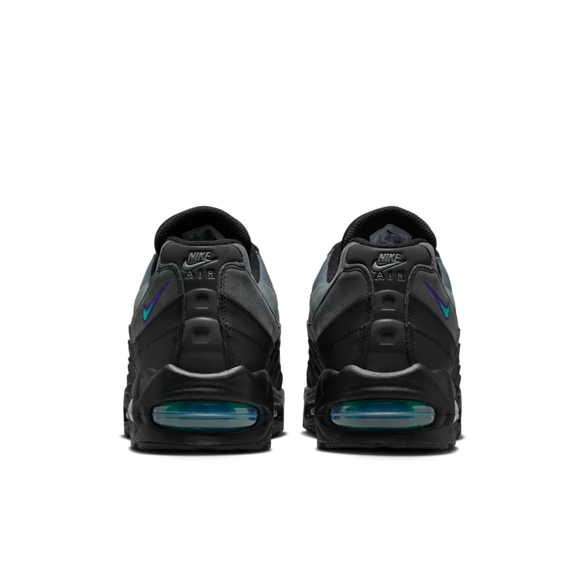 Nike Air Max 95 OG Big Bubble Black Grape - vue arriere