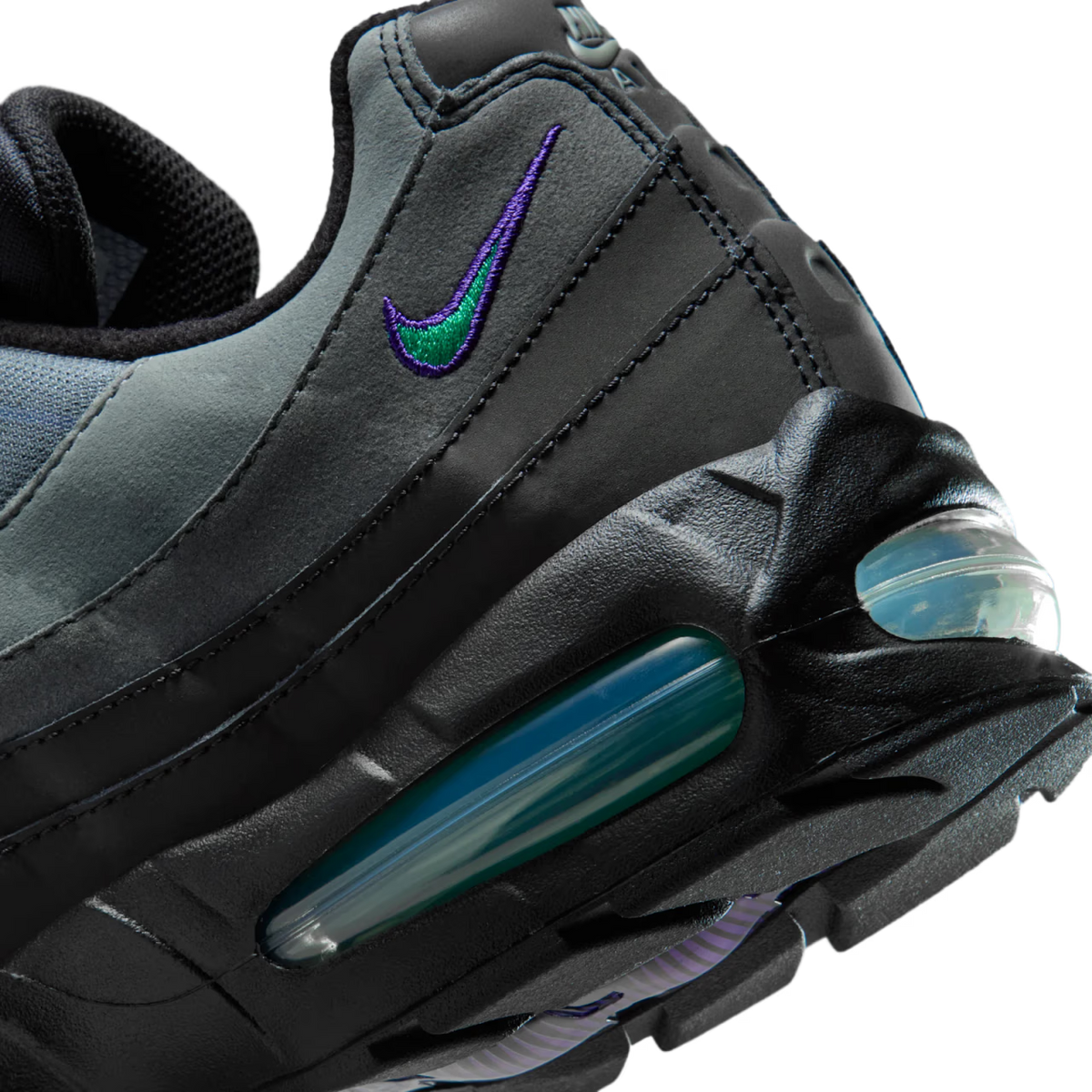 Nike Air Max 95 OG Big Bubble Black Grape - vue detail 2
