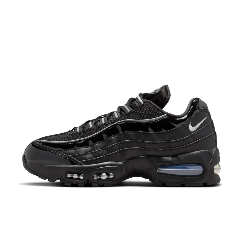 Nike Air Max 95 OG Big Bubble Black Patent (Women's) - vue profil