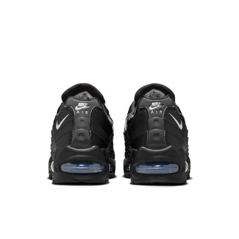 Nike Air Max 95 OG Big Bubble Black Patent (Women's) - vue arriere
