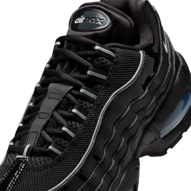 Nike Air Max 95 OG Big Bubble Black Patent (Women's) - vue detail