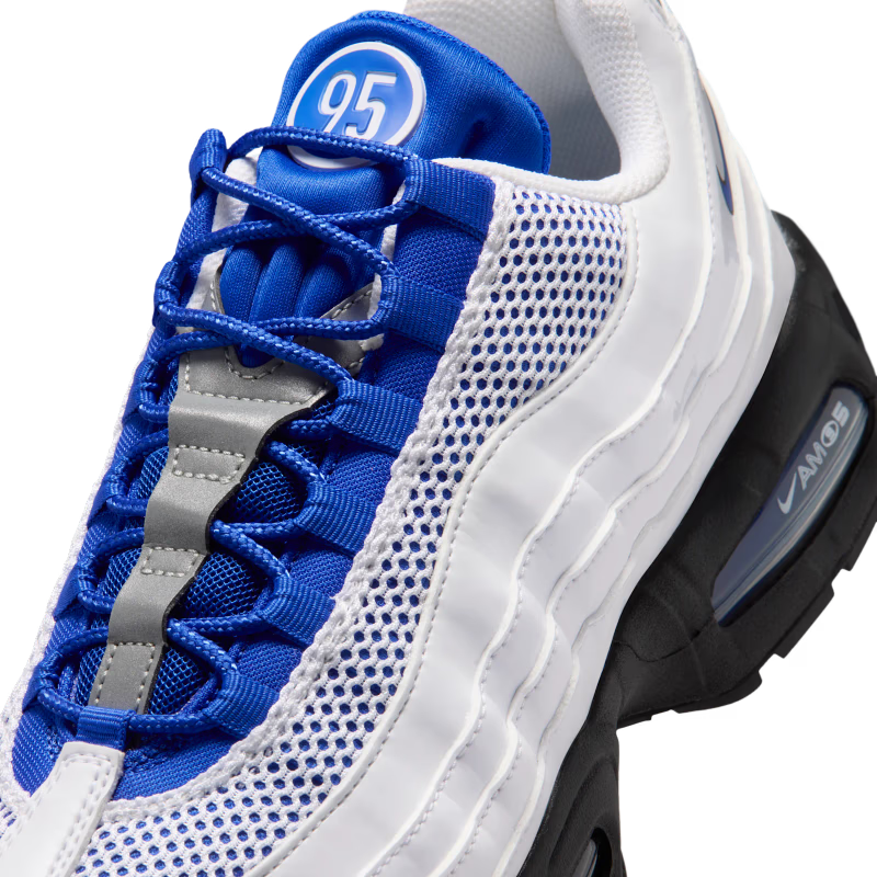 Nike Air Max 95 SE Big Bubble Total 90 White Racer Blue - vue detail
