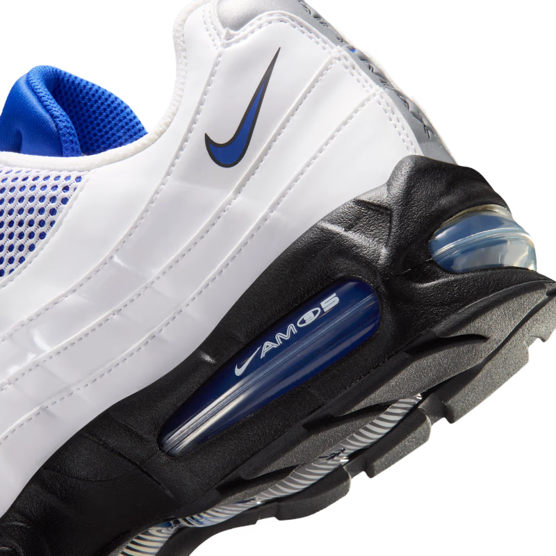 Nike Air Max 95 SE Big Bubble Total 90 White Racer Blue - vue detail 2