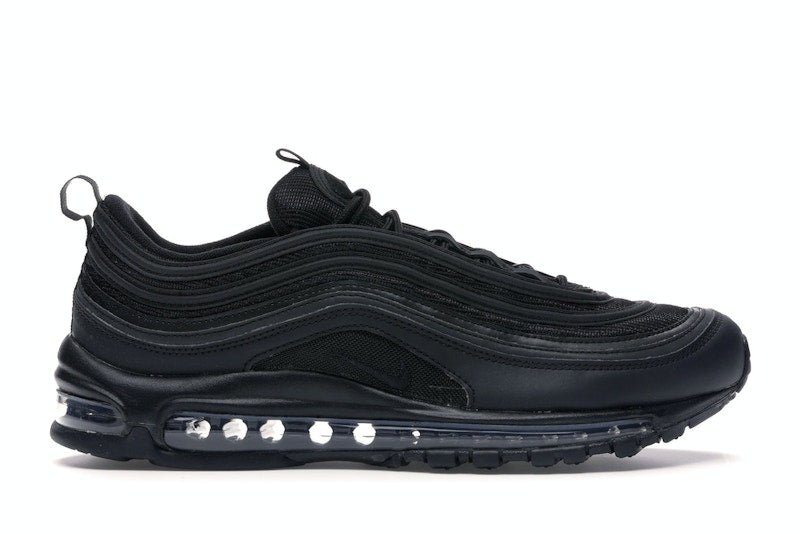 Nike Air Max 97 Triple Black, vista a 360 gradi 1 di 36