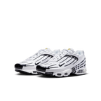 Nike Air Max Plus 3 White Black (GS) - vue paire