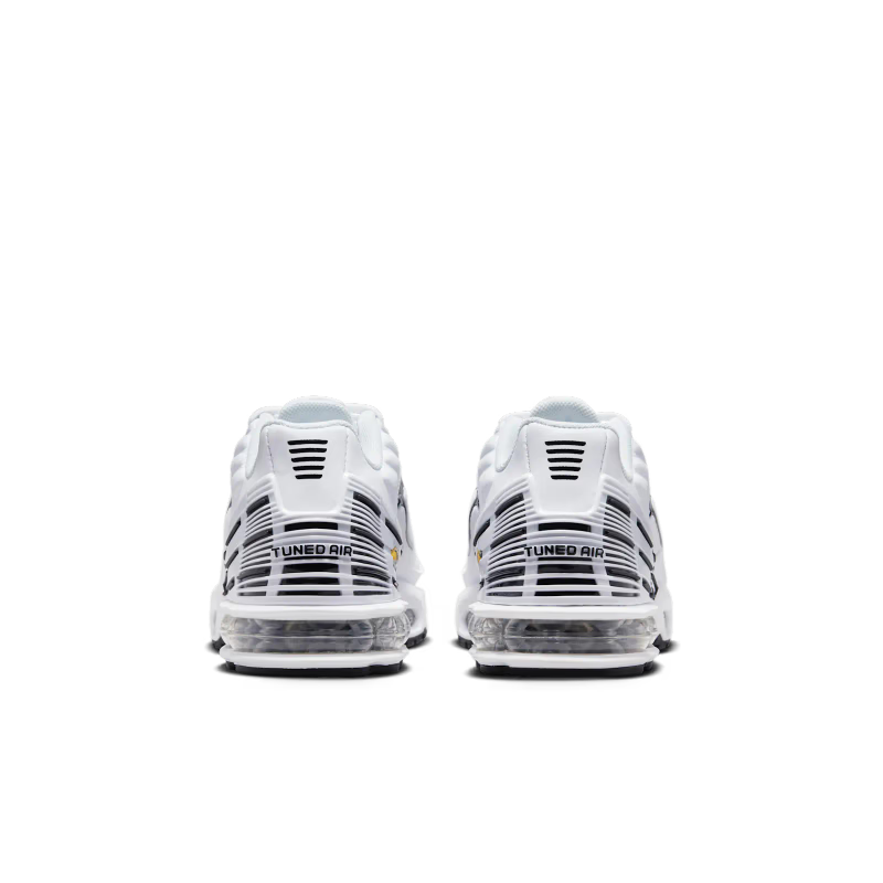 Nike Air Max Plus 3 White Black (GS) - vue arriere
