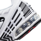 Nike Air Max Plus 3 White Black (GS) - vue detail 2