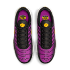 Nike Air Max Plus Black Laser Orange White Hyper Violet (Women's) - vue dessus