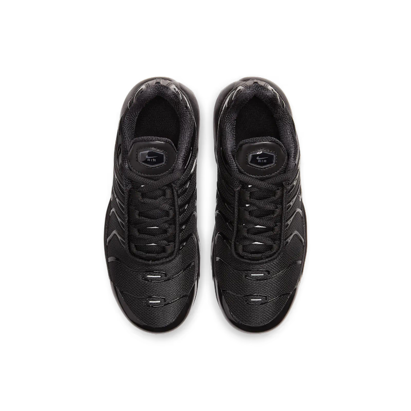 Nike Air Max Plus Black (PS) - vue dessus