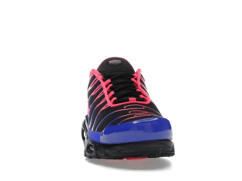Nike Air Max Plus Black Racer Blue Hyper Pink, vista a 360 gradi 9 di 36