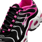 Nike Air Max Plus Black White Laser Fuchsia (GS) - vue detail