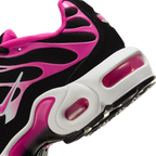 Nike Air Max Plus Black White Laser Fuchsia (GS) - vue detail 2