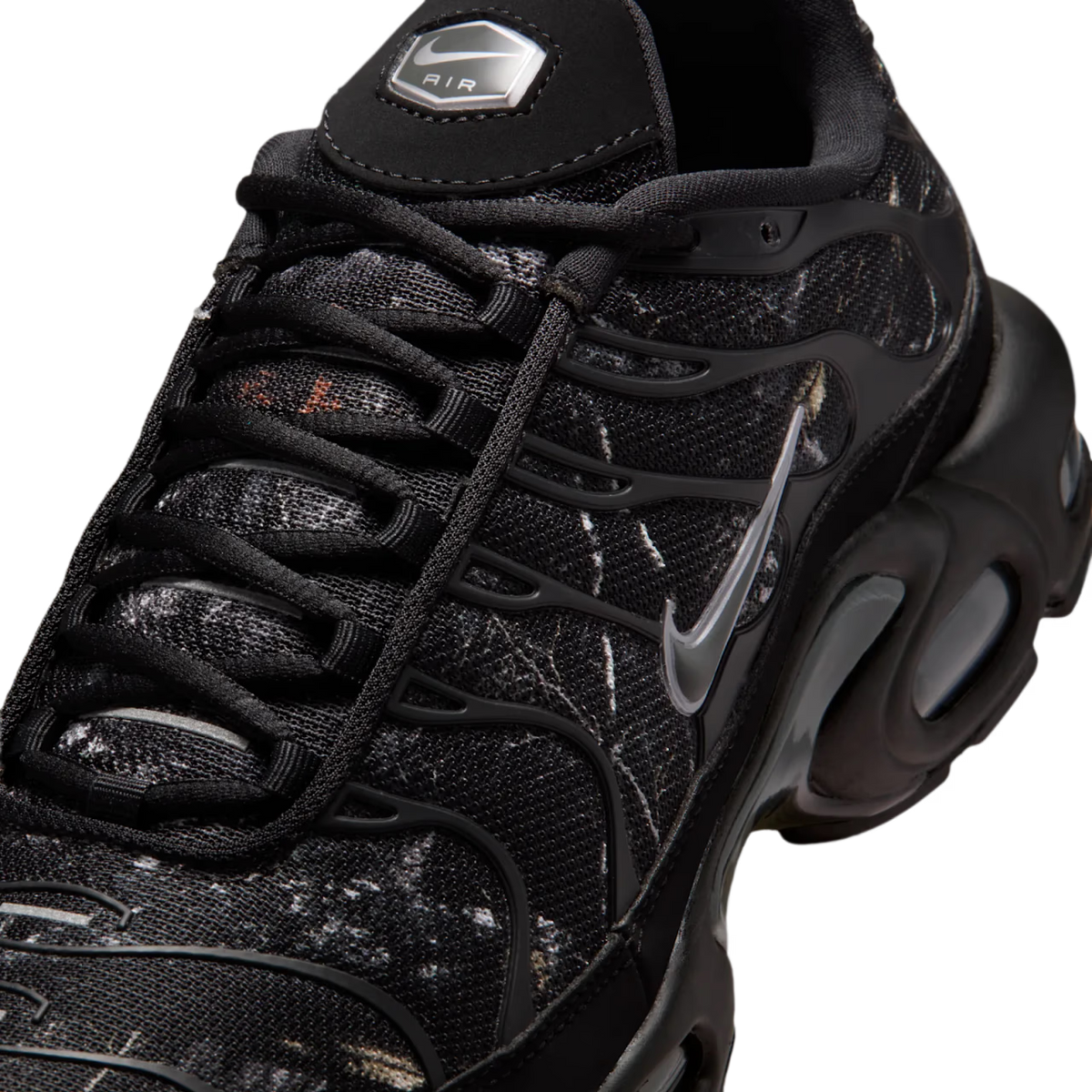 Nike Air Max Plus Black Wood Camo - vue detail