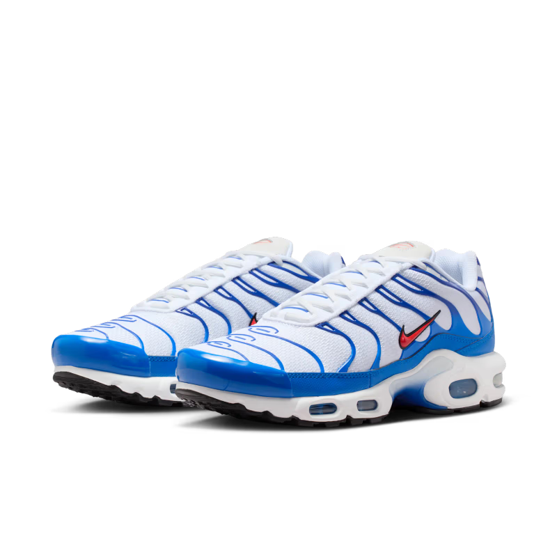 Nike Air Max Plus Knicks White Signal Blue - vue paire