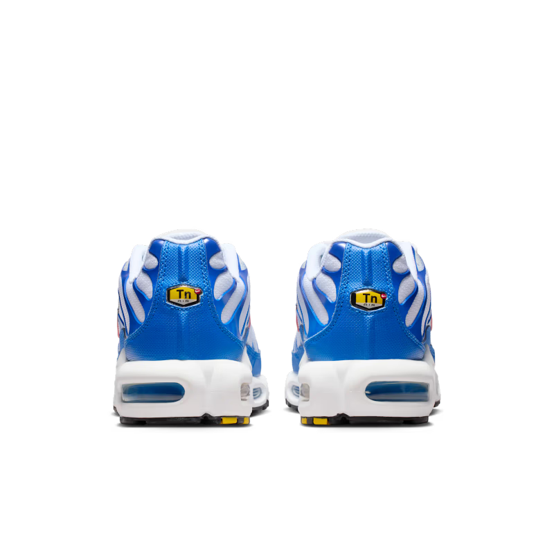 Nike Air Max Plus Knicks White Signal Blue - vue arriere