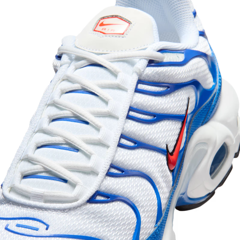 Nike Air Max Plus Knicks White Signal Blue - vue detail