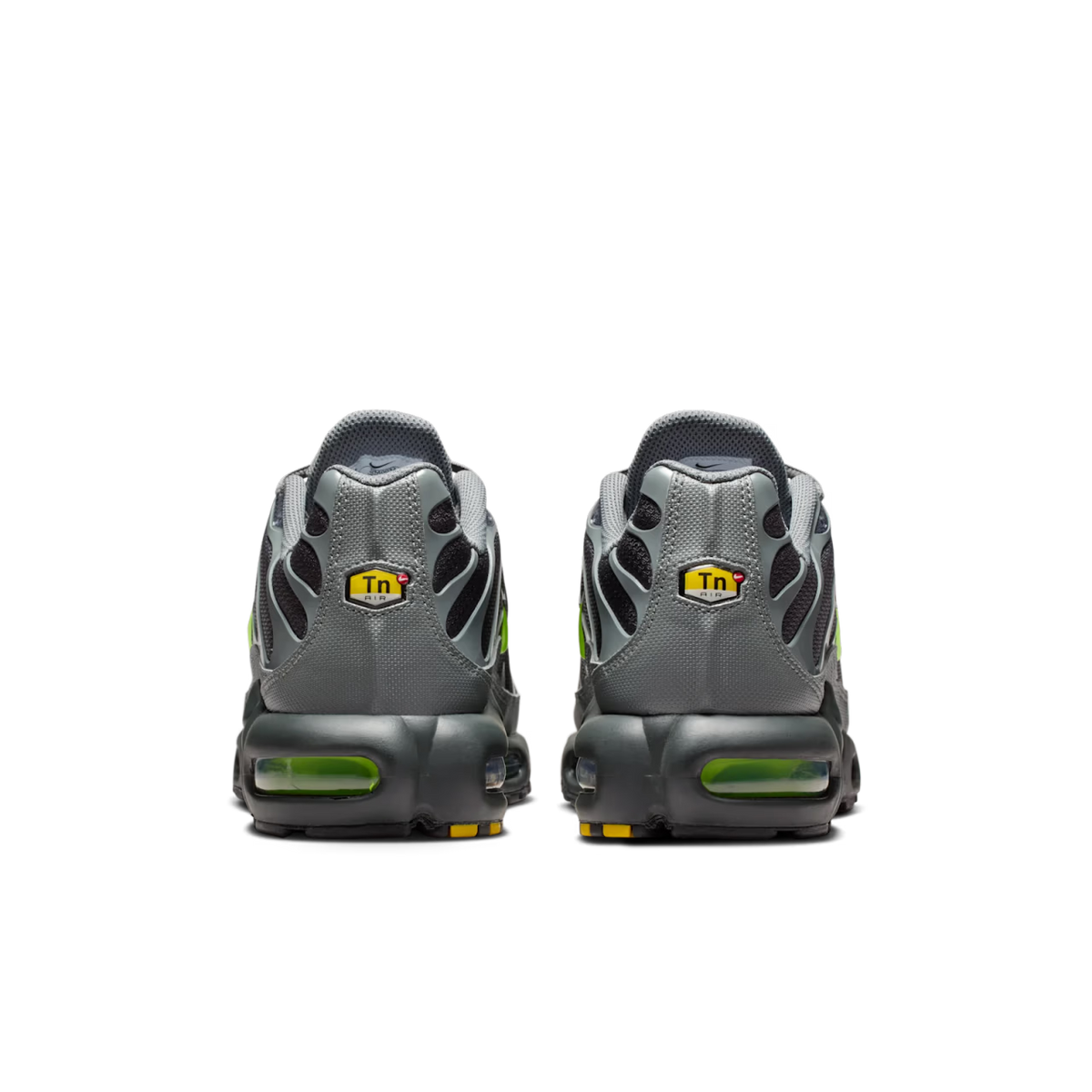 Nike Air Max Plus Smoke Grey Volt - vue arriere
