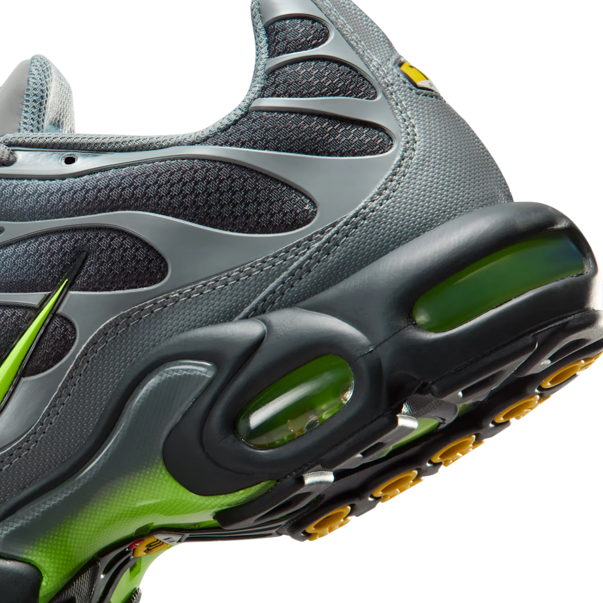 Nike Air Max Plus Smoke Grey Volt - vue detail 2