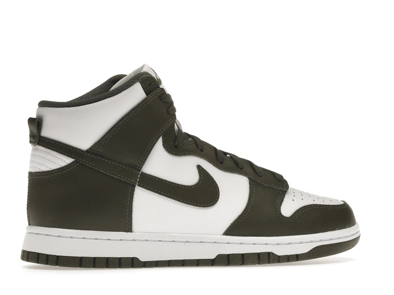 Nike Dunk High Cargo Khaki, vista a 360 gradi 35 di 36