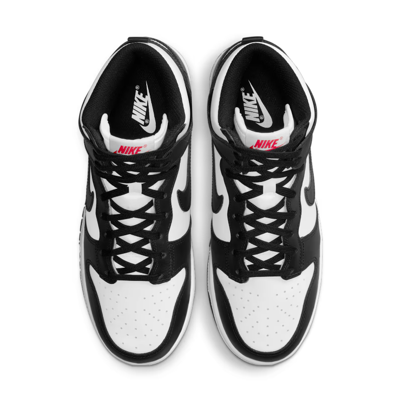 Nike Dunk High Panda (2021) (Women's) - vue dessus