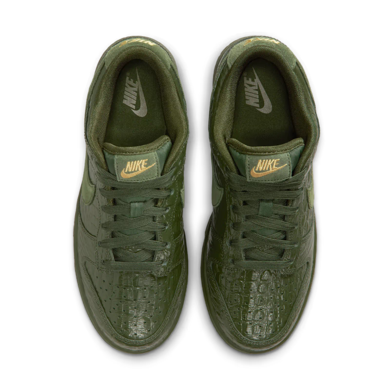 Nike Dunk Low Crocodile (Women's) - vue dessus