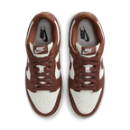 Nike Dunk Low Embossed Baroque Sail Fauna Brown (Women's) - vue dessus