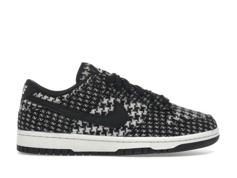Nike Dunk Low Harris Tweed White Black Multi, vista a 360 gradi 1 di 36