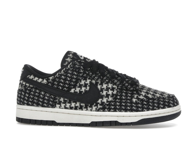 Nike Dunk Low Harris Tweed White Black Multi, vista a 360 gradi 2 di 36