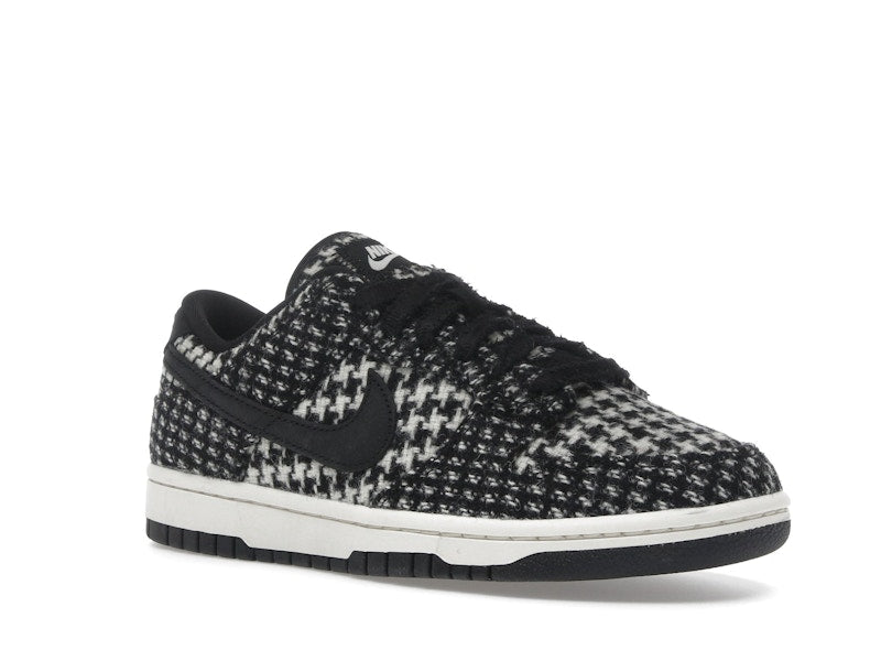 Nike Dunk Low Harris Tweed White Black Multi, vista a 360 gradi 5 di 36