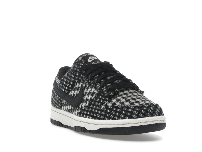 Nike Dunk Low Harris Tweed White Black Multi, vista a 360 gradi 7 di 36