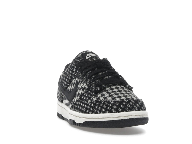 Nike Dunk Low Harris Tweed White Black Multi, vista a 360 gradi 8 di 36