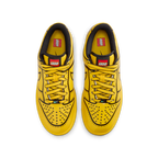 Nike Dunk Low LEGO Tour Yellow (GS) - vue dessus