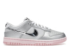 Nike Dunk Low Lx Metallic Silver Pink Foam, vista a 360 gradi 1 di 36