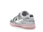 Nike Dunk Low Lx Metallic Silver Pink Foam, vista a 360 gradi 25 di 36
