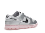 Nike Dunk Low Lx Metallic Silver Pink Foam, vista a 360 gradi 33 di 36