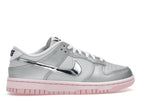 Nike Dunk Low Lx Metallic Silver Pink Foam, vista a 360 gradi 36 di 36