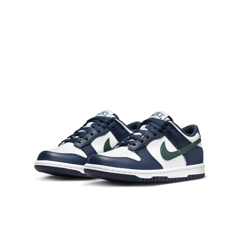 Nike Dunk Low Obsidian Vintage Green (GS) - vue paire