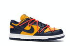 Nike Dunk Low Off White Michigan, vista a 360 gradi 3 di 36