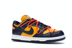 Nike Dunk Low Off White Michigan, vista a 360 gradi 4 di 36