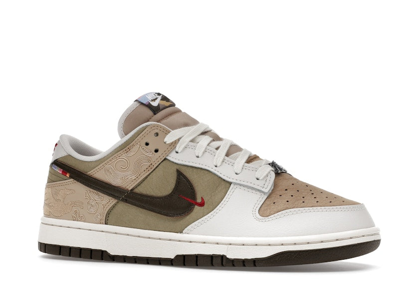 Nike Dunk Low Pegasus Pack Linen Phantom, vista a 360 gradi 3 di 36