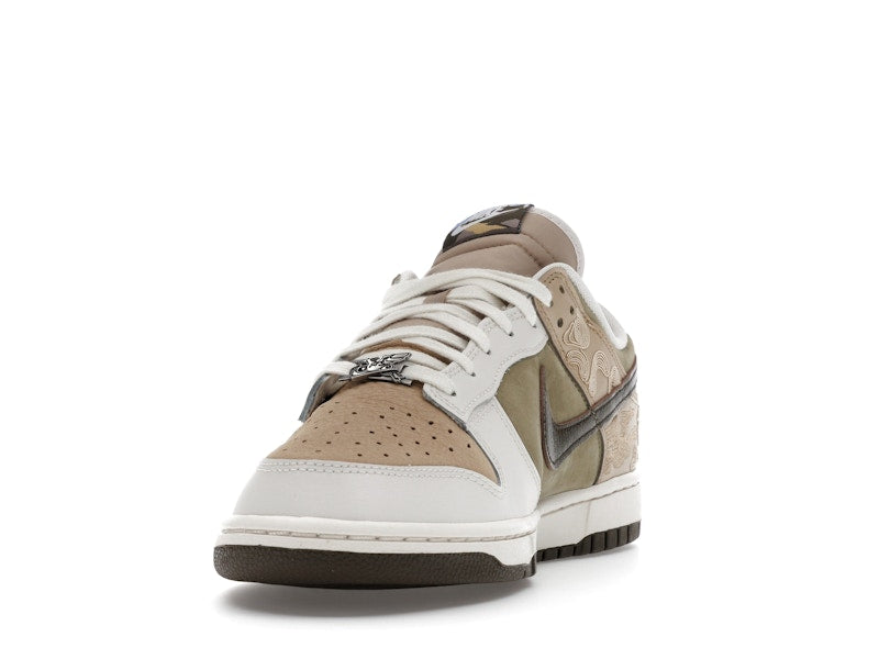 Nike Dunk Low Pegasus Pack Linen Phantom, vista a 360 gradi 12 di 36
