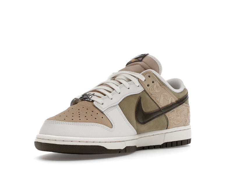 Nike Dunk Low Pegasus Pack Linen Phantom, vista a 360 gradi 14 di 36