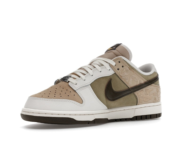 Nike Dunk Low Pegasus Pack Linen Phantom, vista a 360 gradi 15 di 36