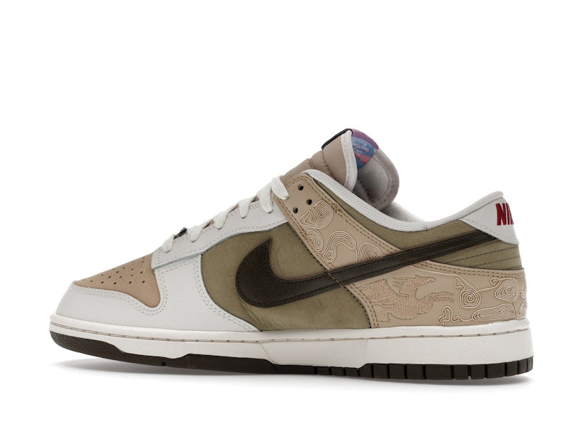Nike Dunk Low Pegasus Pack Linen Phantom, vista a 360 gradi 21 di 36